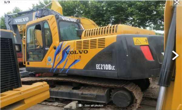 excavadora volvo 210BLC